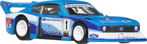Hot Wheels Team Transport #88 Ford Capri Gr5 & Flotte Flyer Real Riders Metall/Metall Maßstab 1:64