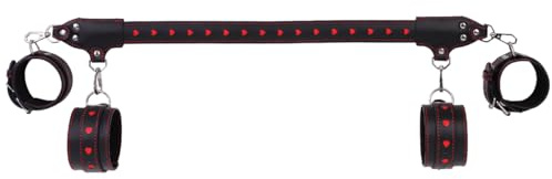 BDSM Bondage Restraint Set with Spreader Bar – Adjustable Wrist and Ankle Cuffs for Couples, Versatile Bondage Kit for Role Play, Creative Closeness and Shared Moments