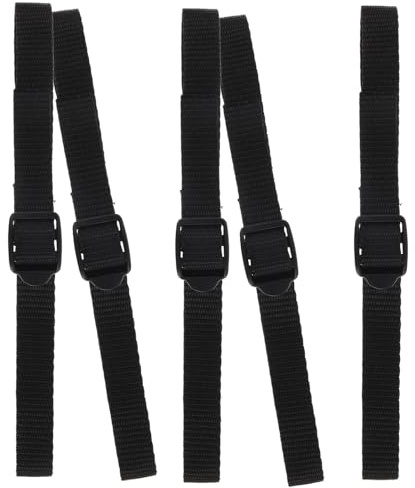 Anneome Dragonnes pour Cannes de Marche Réglables en Nylon, Lot de 5 Bracelets de Poignet Petite Taille, Accessoires pour Bâtons de Randonnée, Alpinisme et Ski, Sangle Pliable