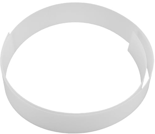 COHEALI Diffuseur de Bande LED 1220x40mm Épaisseur 1mm en Plastique Laiteux Semi-Transparent pour Éclairage Doux et Homogène Bande Lumineuse Flexible pour Chambre et Bureau Cache Optique