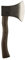 viving Kostüme viving costumes204771 Schaumstoff Axt (47,5 cm, One Size)