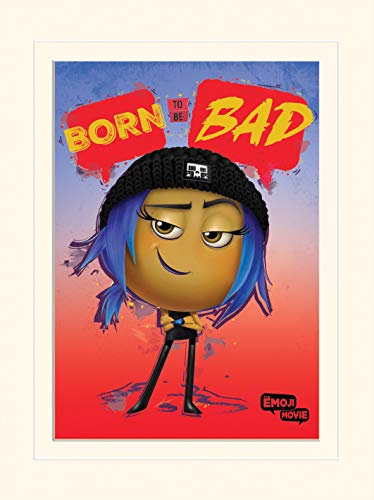 The Emoji Movie Drucken, Papier, Mehrfarbig, 30 x 40cm