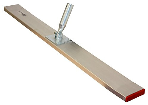 Alu Betonverteiler 1200 mm mit Gelenk-Stielhalterung – Aluminium Hohlprofil Estrich Glätter Betonabzieher groß beidseitig geschlossen ohne Stiel