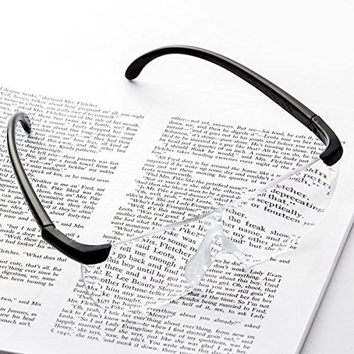 Zoom Plus Brille mit Vergrößerung, ideal für alle sorgfältigen Arbeiten und zum Lesen kleinster Buchstaben.