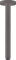 hansgrohe Deckenanschluss S für Regendusche, Anschluss Kopfbrause 30 cm, Brushed Black Chrome