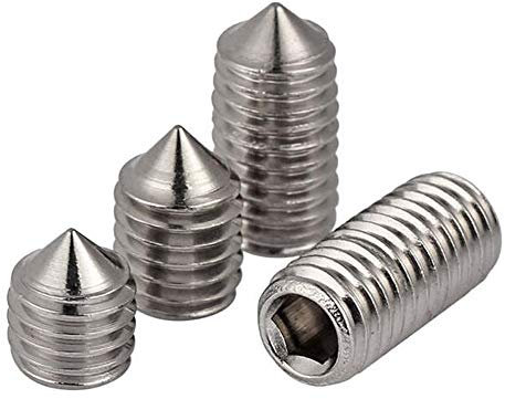 Innensechskantschrauben 2 Stück Gewindeschrauben Innensechskant Gewindestifte DIN 915