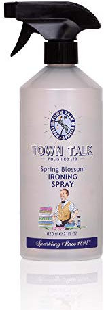 Town Talk Spring Blossom - Spray para planchado (aroma fresco de primavera y arrugas, fácil de planchar, 620 ml)