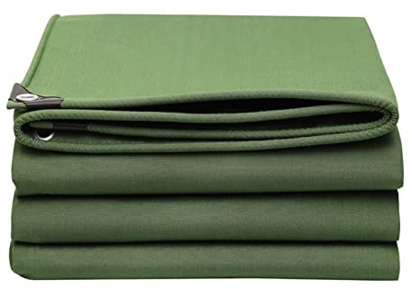 HUAHUA Planen Verdickte, Strapazierfähige, wasserdichte Plane, Sonnenschutz Und Regenfestes Tuch Für Wagon Dock Warehouse Covering, 44 Größen (Size : 2x5m)