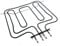 Place4parts Compatible Double Grill Oven Cooker Element for SMEG SUK62CMX5, SUK62MFA5, SUK62MFA, SUK62MFXS