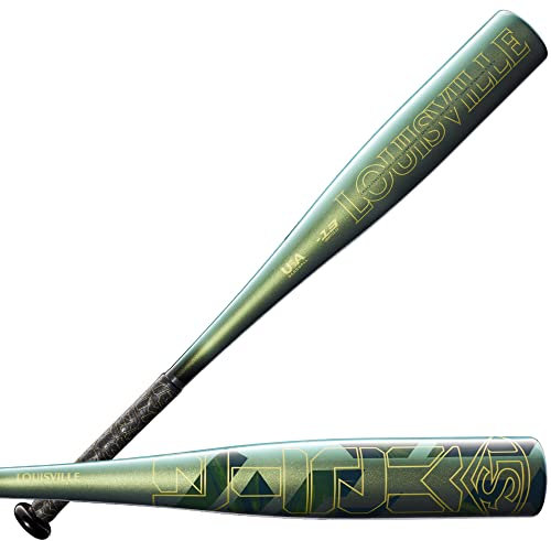 Louisville Slugger Unisex, Teenager META TEEBALL (-13) 2 5/8 Zoll USA Schläger, Grün, 26/13 oz