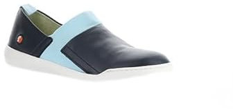 Softinos Damen BAJU709 Sneaker, Navy W/Blue Neoprene, 41 EU
