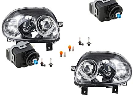 Johns, Scheinwerfer passend für Renault Clio BB BC CB 98-01 Leu. Satz L R m. Stellmotor