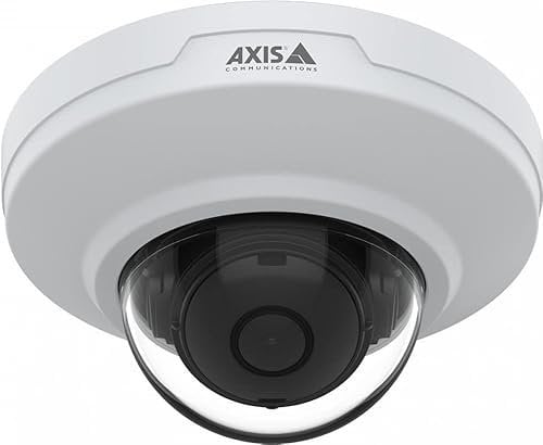 Axis M3088-V Netzwerk-Überwachungskamera Kuppel Vandalismussicher / Wetterbeständig Farbe (Tag&Nacht) 8 MP 3840 x 2160 feste Irisblende feste Brennweite Audio LAN 10/100 MJPEG H.264 AVC HEVC H.265