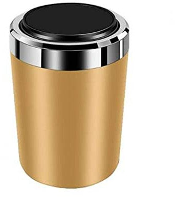 VURB Auto Aschenbecher für D-ac-ia Dokker/Duster/Jogger/Lodgy/Logan/Sandero/Solenza/Spring, Rauchfreier Aschenbecher, Tragbarer Aschenbecher mit Deckel Aschenbecher,D-Brown