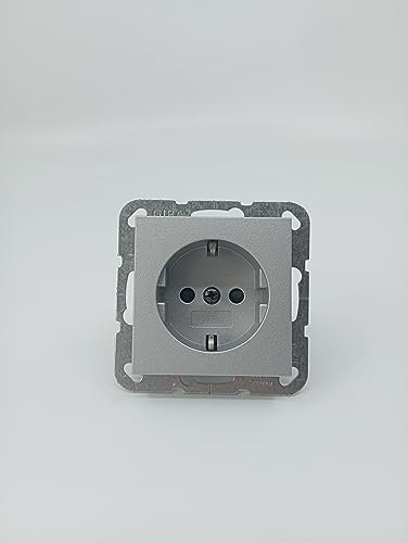 GIRA 445326 Steckdose Alu IP20