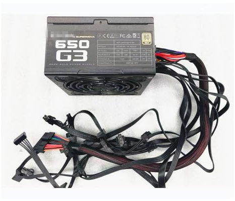 para Evga Supernova 650G3 650W Fuente de alimentación para minería de Oro Módulo Completo