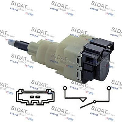 Bremslichtschalter Schalter Bremslicht Kompatibel mit Audi A3 A4 B5 Limo Kombi B6 Cabrio B7 A6 Allroad C6 C5 Allroad TT 1996-2011 von Autoteile Gocht