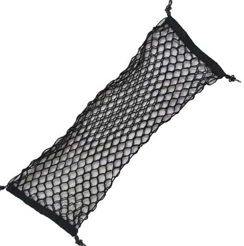 GepäCknetz Auto Kofferraum 90*30 cm Auto-Styling-Stiefelhalle Mesh Elastic Nylon Rückenladung Ladung Aufbewahrungsorganisator Gepäck Gepäck NETShalter Autozubehör Accessoire Kofferraumnetz GepäCknetz