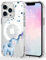 MAYCARI für iPhone 13 Pro max Hülle, Compatibel mit MagSafe, Magnetische Hülle mit niedlichem Blauen Elefanten-Muster, Sturzschutz Case, Kratzfeste Rückseite handyhülle, Klar