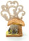 OVUNQUE PROTEGGIMI Presepe in Resina, Mini Presepe con Sacra Famiglia in Metallo, Addobbi Natalizi Religiosi, Idea Regalo Natale Made in Italy (Albero della Vita con Capanna, 7 x 3.5 cm)