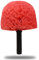 Twist-On Cobweb Duster Head Brush - Indoor & Outdoor Spider Web Cleaning Solution - Fits Standard Acme Threaded Poles - Durable & Versatile Spider Web Cleaner Duster Brush Head Only - Red (1)