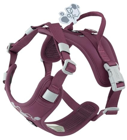 Hurtta Weekend Warrior II Eco Dog Harness (Eggplant, Purple, 75-100 cm)