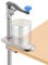 MGidea Apriscatole Professionale con Lama in Acciaio, Altezza Regolabile 780mm, Morsa da Tavolo, Impugnatura Ergonomica Blu