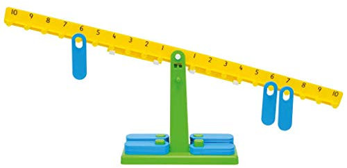 Rechenwaage für Kinder, Mathematik-Balance-Waage, Rechenhilfe | Wiemann Lehrmittel (1 kleine Rechenwaage)