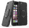 Compatible avec iPhone 6 / 6S Coque, Anneau de Support Téléphone Voiture Magnétique Bague 360 Étui de Protection pour Apple iPhone 6, iPhone 6S (Noir)
