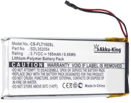 Akku-King Akku kompatibel mit FLIR SDL352054 - Li-Polymer 185mAh - für One, One 2st