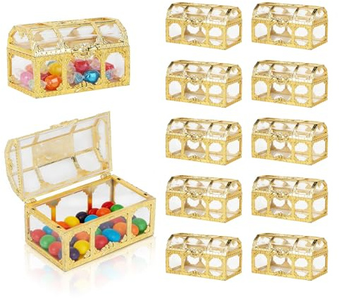 12 Stück Transparente Hochzeitsgeschenkkarten-Box Mit Schloss, Verbesserte Sicherheitsbox, Karten Geld Box Briefbox Mit Schloss Schlitz Für Hochzeit Geburtstag Danke