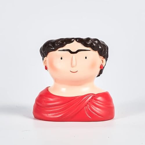Pots de Fleurs Corps Humaine, Visage Sculpture Cache-Pot, Vase à Fleurs d'art du Corps Femme, Résine Flowerpot Creative Vase de Fleurs, Statue Extérieur Pot, Accessoires de Décoration pour Maison,3