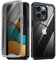 ANTSHARE for iPhone 14 Pro Case, Shockproof Protective Case with Built-in Privacy Screen Protector, 360 Full Body Protective Anti-Spy Case for iPhone 14 Pro (6.1inches) - Black
