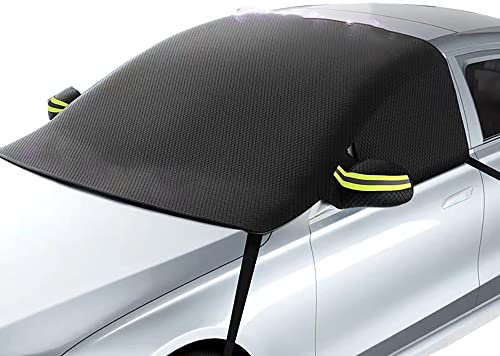 Tbkoly Wagen Windschutzscheibe Eisschutzfolien Dickes Oxford-Tuch wasserdichter Sonnenschirm, für Mercedes-Benz Sprinter Alle Jahreszeiten