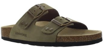 Lumberjack Damen Jolie Schiebe-Sandalen, Grün (Military Green), 36 EU