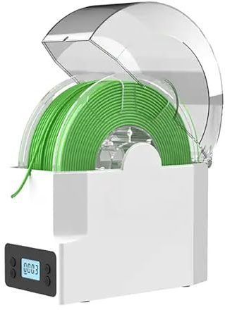 Secador De Filamento, Caja Seca De Almacenamiento De Impresión 3D Con Temperatura Ajustable De 3 Velocidades, Compatible Con Filamento 3D De 1,75 2,85 3,00 Mm, Capacidad Máxima Del Carrete 200x73 Mm