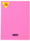 Calligraphe 18471Cpack Un lot de 10 Cahiers Agrafés Roses (une Marque de Clairefontaine) - 24x32 cm - 48 Pages Petits Carreaux - Papier Blanc 90 g - Couverture Polypro Transparent