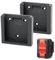Lot de 2 Supports de Batterie Bosch Pro 18V Support mural à verouillage pour batteries ProCore et GBA Bosch 18V Bleu