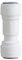 Qrity 1 Pezzi 3/8 Valvola Controllo, Valvola di Ritegno Unidirezionale, Raccordo Filtro Acqua ad Osmosi Inversa, Valvola di Ritegno in Linea