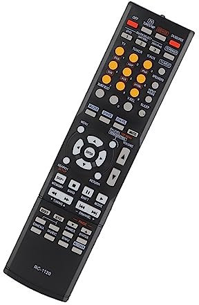Uonlytech 2stücke Fernbedienung Für Receiver Lernfähige Infrarot-Fernbedienung Für Avr Kompatibel Mit Batterie Nicht Enthalten