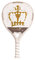 Black Crown – Pala de Pádel Modelo Hurricane 3.0 - Marco 38mm Doble Tubular Air, Núcleo Fiberflez, Goma SC White EVA - Potencia 40%, Control 60% - Nivel avanzando