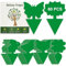 BBLIKE Anti Moucherons Interieur - 60 Pcs Vert Attrape Mouche Etanche, Anti Moucherons Plantes Terreau, Nematodes Mouches Terreau, Insecticide Moucheron Piege Fleur Fruits Ecologique Produit