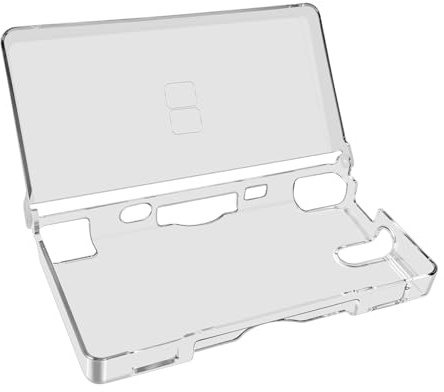 1 x NDSL transparente Hartschalen-Schutzhülle, kompatibel mit Nintendo DS Lite NDSL, transparente Hartschale für NDS Lite