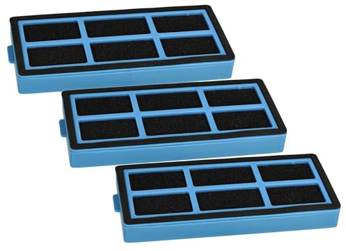 vhbw 3x Filtro compatible con Proscenic 850T robot aspirador - Unidad de filtrado