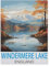 Jigsaw Puzzles 1000 Pieces，Windermere Lake England Vintage Travel Posters，Paper Children Games Educational Toys（38x26cm）-I25