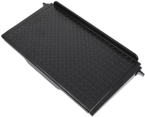 SOIMISS Étagère Réglable pour Écran de TV et Ordinateur Support de Stockage Pratique pour Routeur et Console de Jeu Noir Petit Modèle avec Espace de Rangement