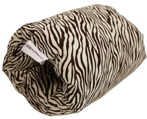 HOBEA-Germany Ministillkissen für unterwegs, Modell: Zebra | OEKO-TEX® STANDARD 100 zertifiziert, IGR zertifiziert (ergonomisches Produkt) Stillmuff Reisestillkissen Armstillkissen