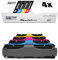 4X Eurotone kompatibler Toner für HP Color Laserjet cm 2320 2323 2720 CBB EBB Ei CI WB N WI FXI WBB NF EB CB MFP ersetzt CC530A-33A 304A
