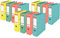 Esselte 10er Pack Plastik Ordner Standard, DIN A4 (12er Pack, Colour'Ice sortiert)