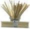 Baking Beauty and Beyond Cotton Candy Food Grade Square Birch Wood Sticks - Floss, Sturdy, Smooth, and Eco-Friendly Food Safe Wooden Skewers for Floss Making or Crafts, 50 Pieces, 11 Inch (275mm)